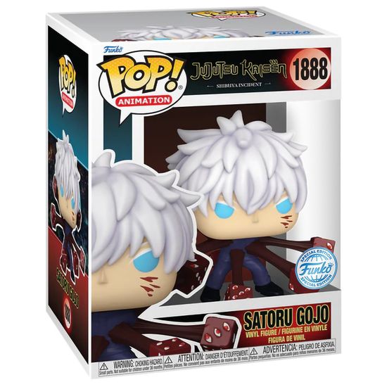 Фигурка Funko POP! Premium Jujutsu Kaisen Satoru Gojo (Trapped Prison Realm) (Exc) (1888) 84929 / Фигурка Фанко ПОП! по мотивам аниме "Магическая битва", Годжо Сатору