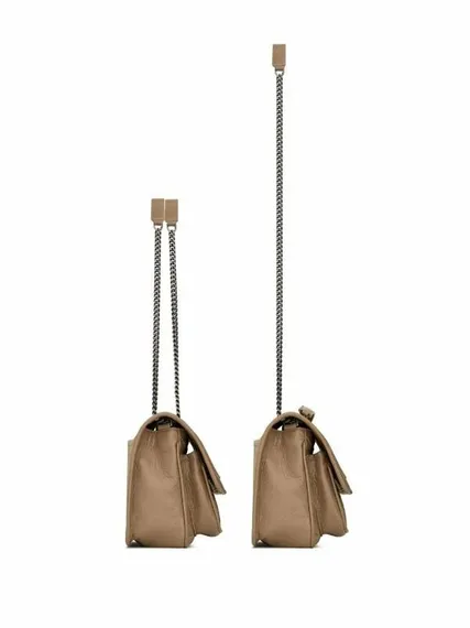 Сумка на плечо Saint Laurent Niki бежевый