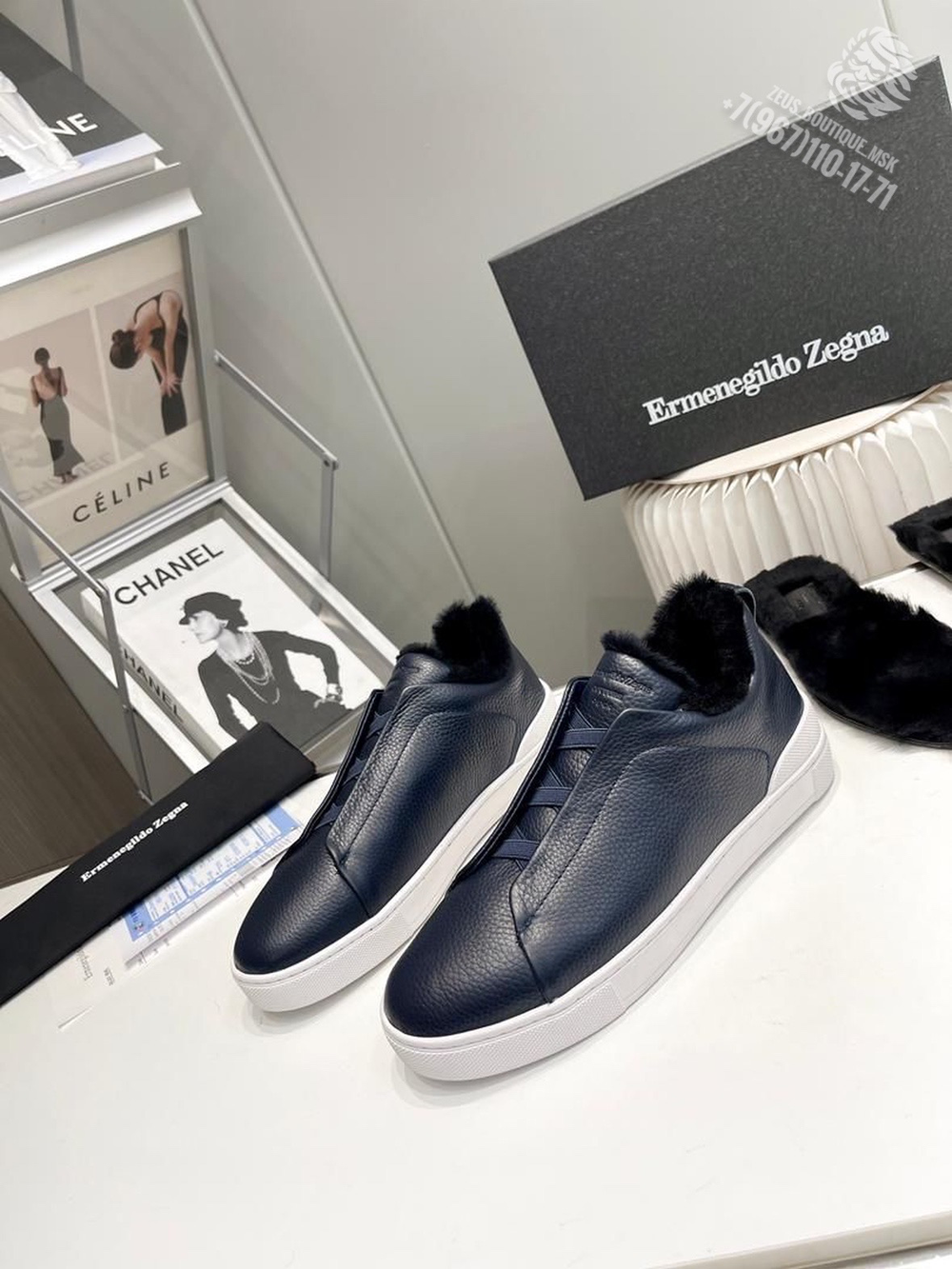 Кеды Ermenegildo Zegna