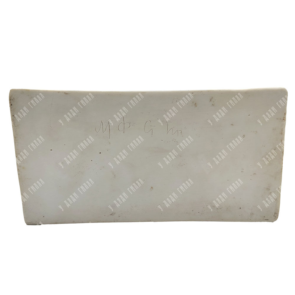 Чернильница «Пушкин за работой». СССР, Ленинградский фарфоровый завод, автор Н.Я. Данько, 1930-е гг.