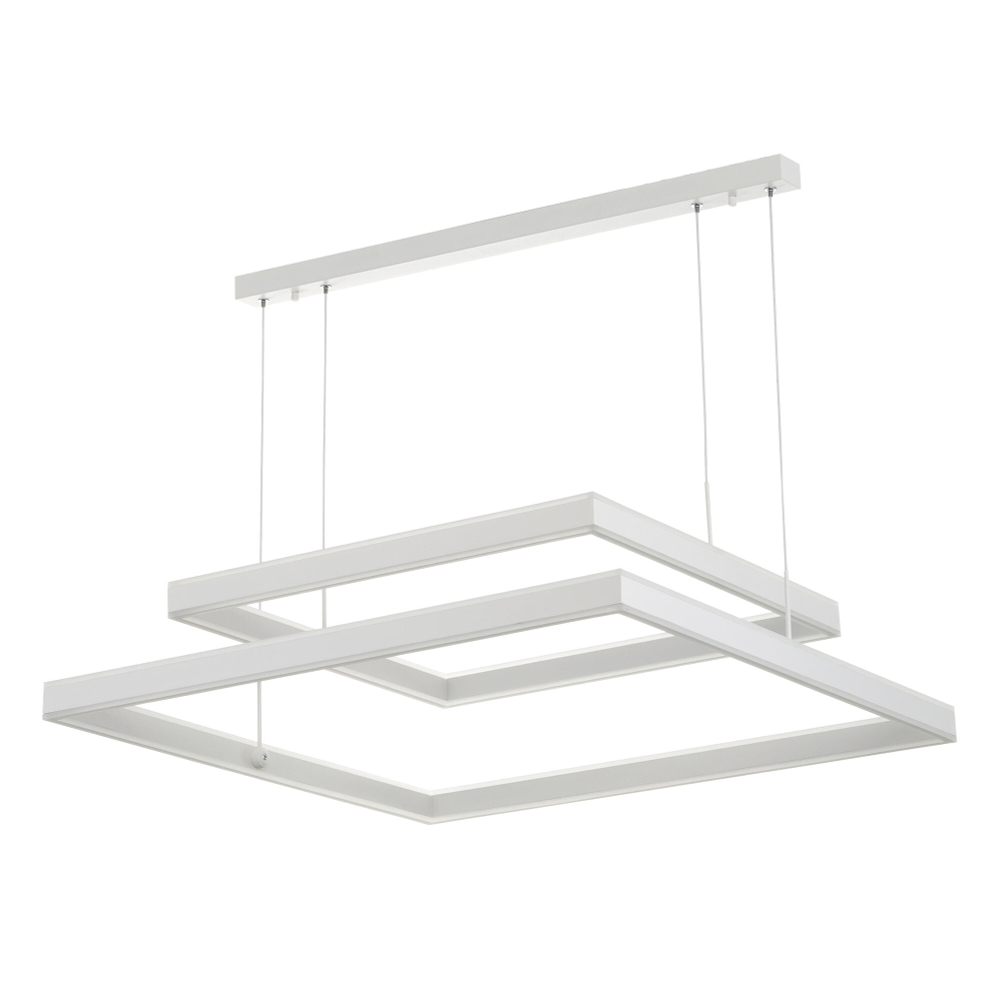 Citilux Дуэт CL719K210 LED Люстра подвесная с пультом Белая