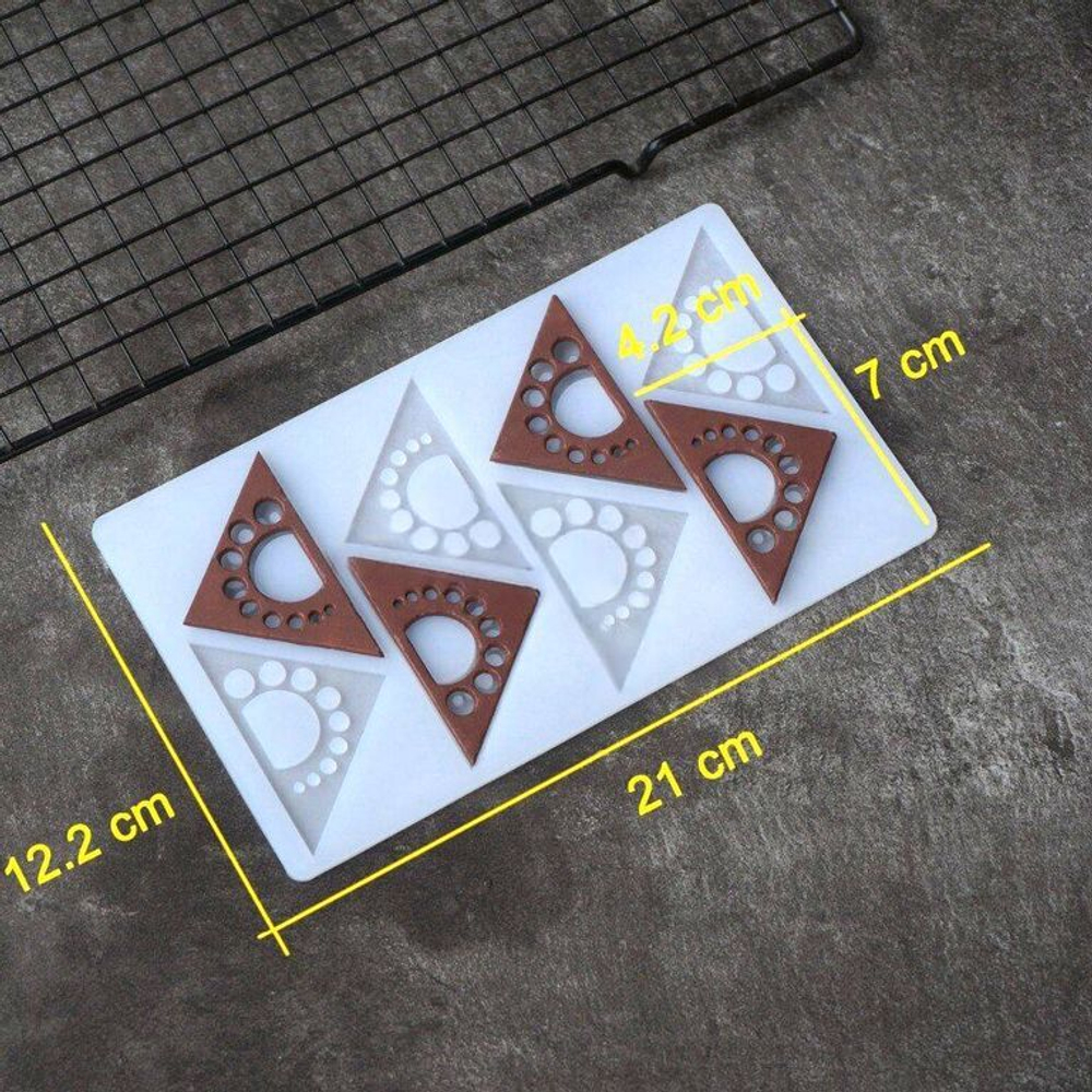 Силиконовый мат для отливки шоколада «Изобилие»