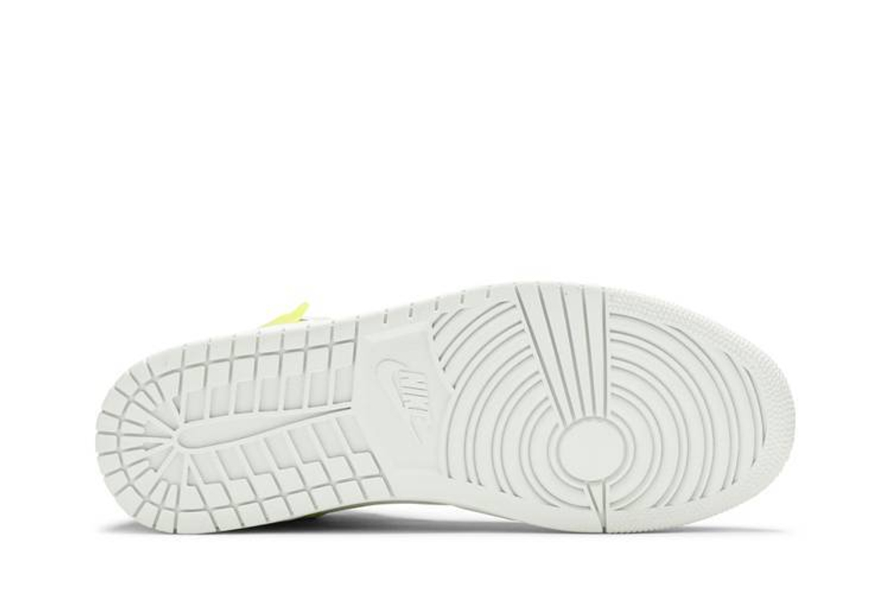 Кроссовки Jordan Air Jordan 1 Mid Lx "Opti Yellow" (Женская размерная сетка)