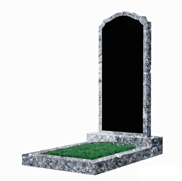 Памятник фигурный со вставкой (Black) JD-11 (комплект)