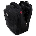 Рюкзак BRAUBERG "Flagman", размер 46х35х25 см, 35 л, ткань, черно-красный, 224454