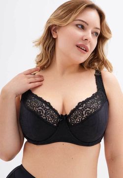 Бюстгальтер кружевной большие размеры