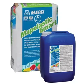 Mapei Mapelastic Smart гидроизоляция (комп А+B) 30кг