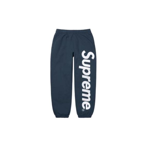 Supreme FW22 Week 9 Satin Appliqué Sweatpant Logo