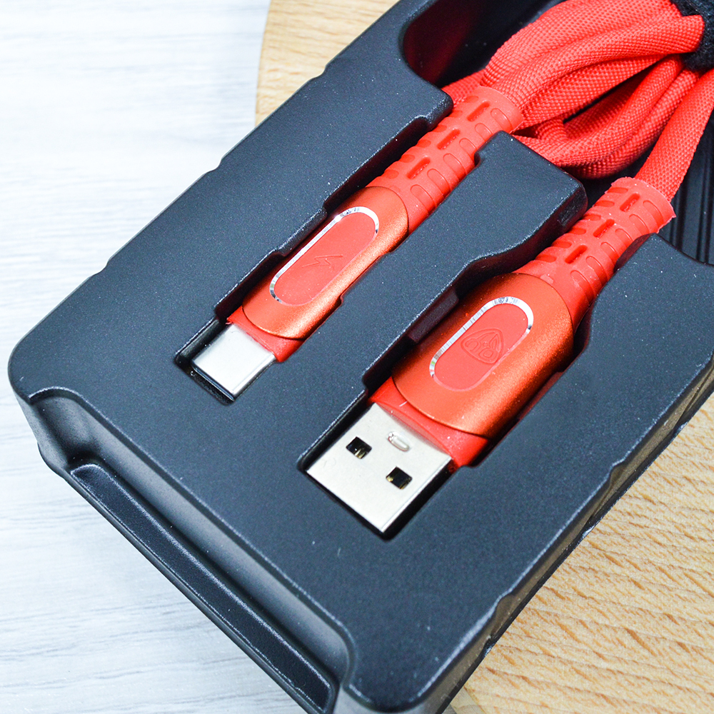 Кабель для мобильных устройств BY Экстрим Type-C 1м 3А быстрая зарядка