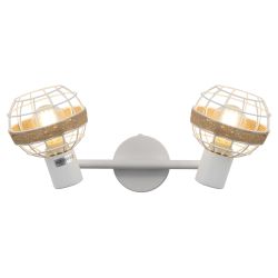 Светильник настенно-потолочный спот Rivoli   7034-702 2 x E14 40 Вт поворотный