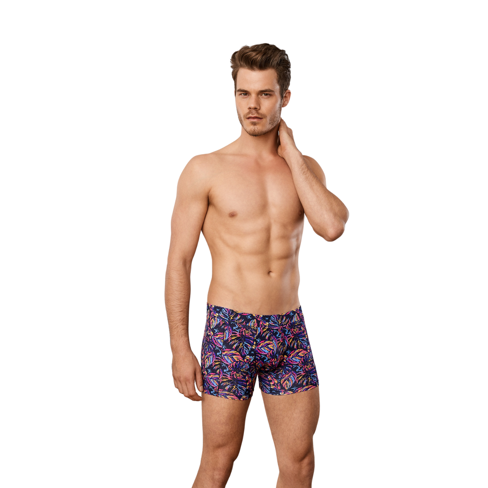 Мужские трусы боксеры темно-синие с принтом Doreanse 1861