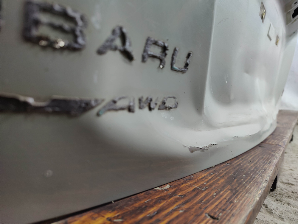 Крышка багажника Subaru XV 1 11-17 Б/У Оригинал 60809FJ0019P