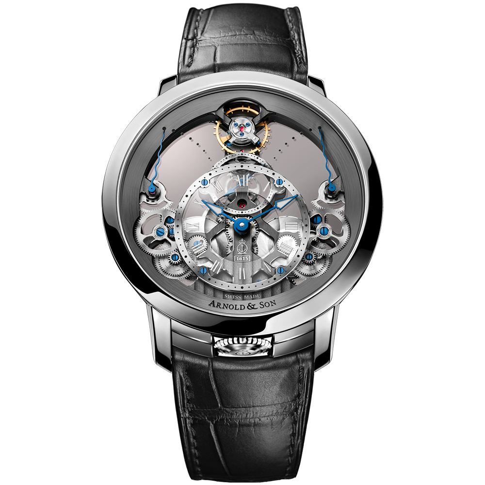 Arnold &amp; Son Instrument Collection Time Pyramid Steel Tourbillon