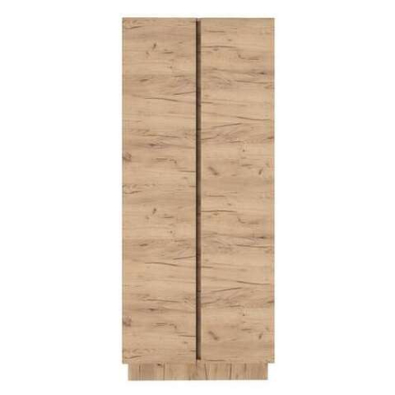 Шкаф 800 2С "ВЕРТИКАЛЬ" Дуб Крафт золотой