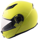 мотошлем Shiro SH-500 Biker жёлтый