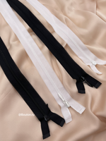 Молния белая потайная