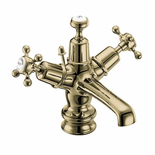 Смеситель для раковины Burlington Regent CLR4-QT GOLD