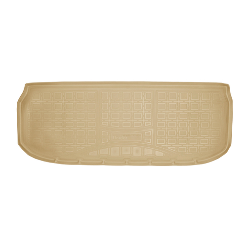 Коврик в багажник Norplast/Unidec для Infiniti JX в кузове L50 (2012-) Бежевый,разложенный 3 ряд, полиуретан, арт.NPA00-T33-600-B