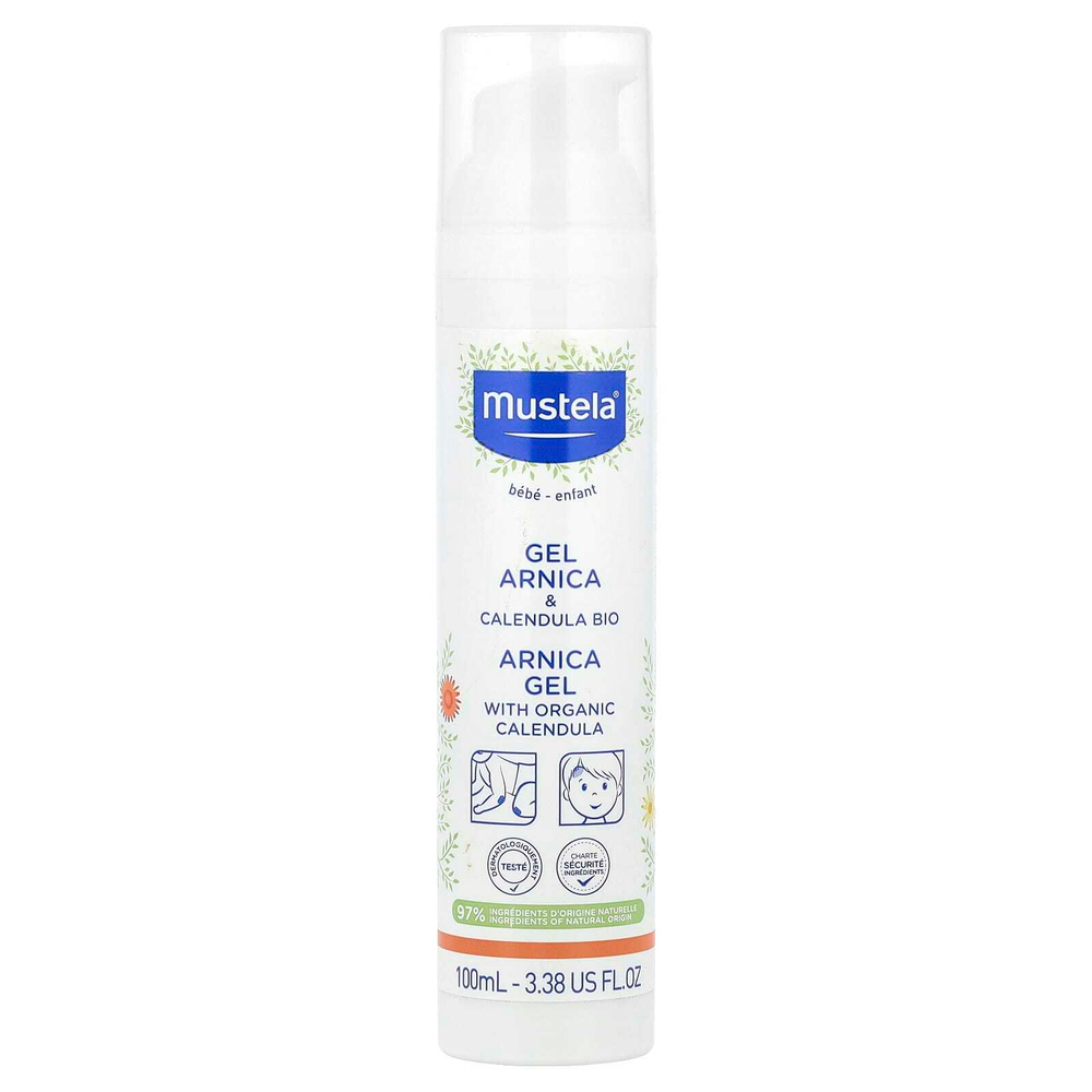 Mustela, Baby, гель из арники с органической календулой, 100 мл (3,38 жидк. Унции)