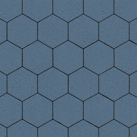 Тротуарная плитка СОТЫ - Стандарт Синий