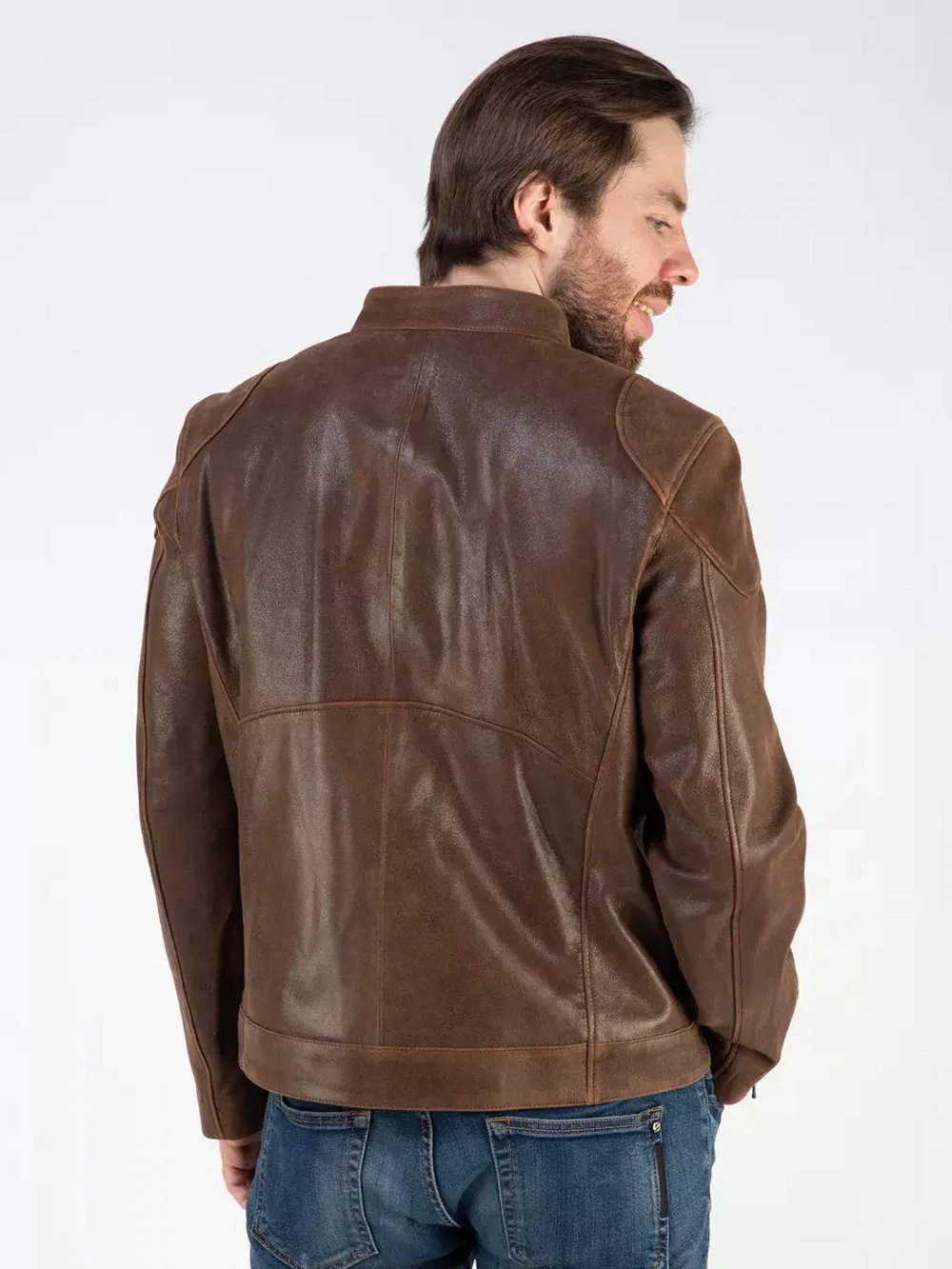 Кожаная куртка демисезонная Турция