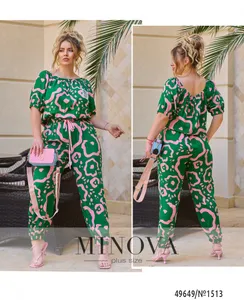 Комбинезон 1513-зеленый Minova