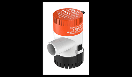 Помпа осушительная 12 В, 1100GPH (4163,5 л/час), SeaFlo