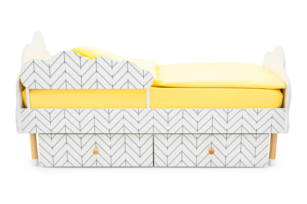 Детская кровать Бельмарко Stumpa Облако Ёлочки