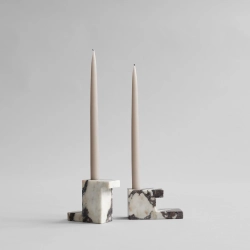 Подсвечник 101 Copenhagen Brick Candle Holder, Low, Calacatta