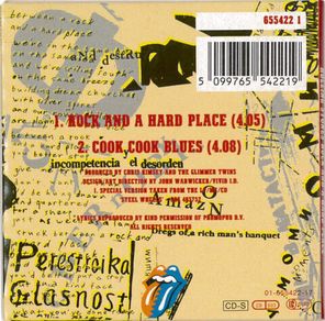 The Rolling Stones / Rock And A Hard Place (CD Single)