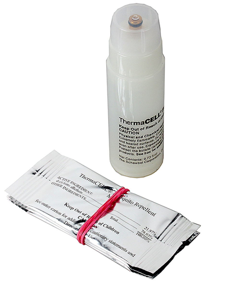 Набор запасной Thermacell (1 газовый картридж + 3 пластины)