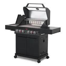 Газовый гриль Primeliner G-class Pro, 6 горелок (c ИК-горелкой), чёрный (комплектация Deluxe)