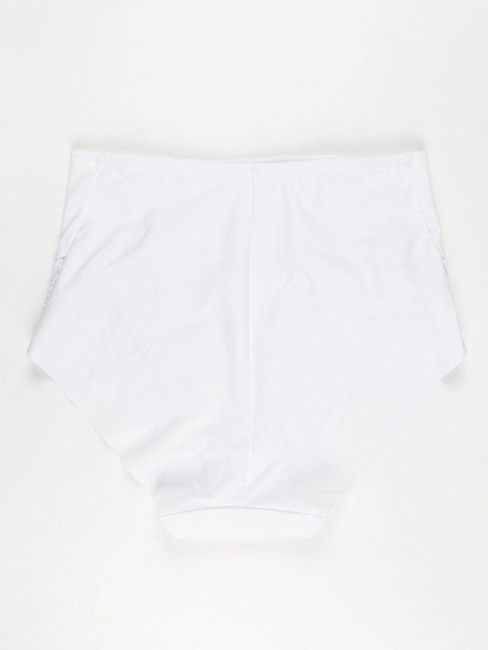 Высокие трусики с кружевом S10 (Размер: 5 размер) (Цвет: черный)