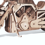 Деревянный конструктор Мотоцикл Гроза дорог (DROVO)