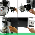 Кофемашина Melitta Caffeo F 531-101 серебристый (21547)