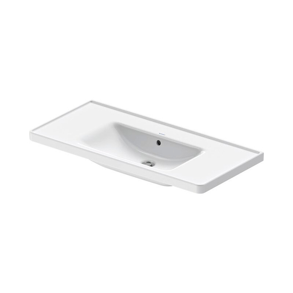 Раковина Duravit D-Neo 2367100060 накладная 100 см, цвет белый