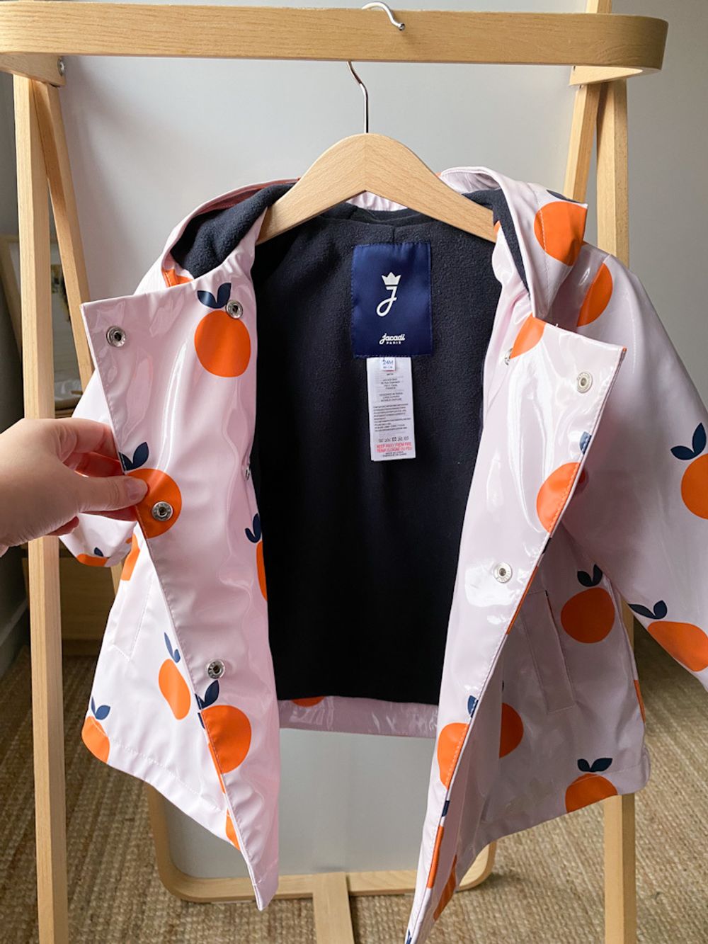 Новая куртка-дождевик Jacadi, 92
