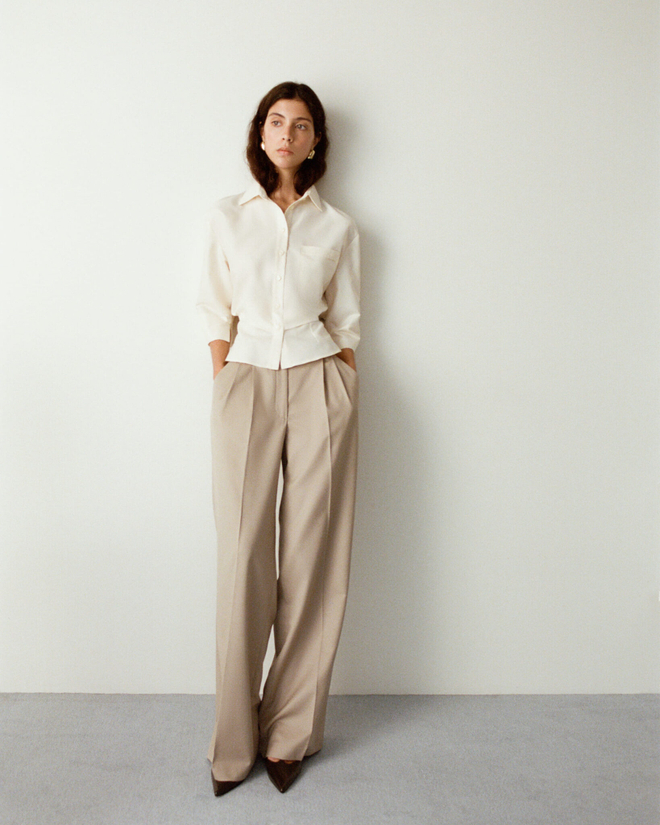 Рубашка из поплина