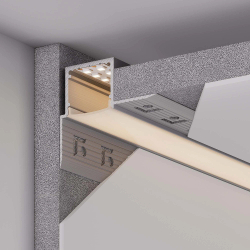 Профиль FANTOM-W20-H20-EDGE-2000 ANOD (Arlight, Алюминий) 054184