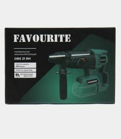Аккумуляторный перфоратор FAVOURITE SDS+, бесщеточный двигатель OBS 21 RH Без АКБ и з/у (150101021)