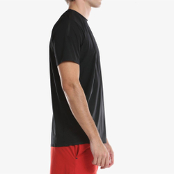 Мужское теннисное поло Bullpadel Odeon T-Shirt Men - Black