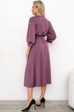 Платье Аскания (сливовый)-52р-р Р11-1203/3 Nikol