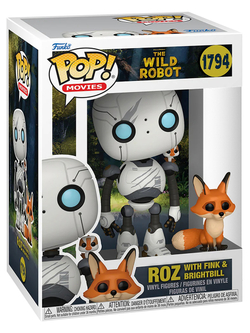 Фигурка Funko POP! Movies Wild Robot Roz with Fink & Brightbill (1794) 89381