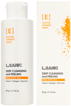 L.Sanic Энзимная пудра для глубокого очищения - Deep Cleansing and Peeling Enzyme Powder Wash, 60г