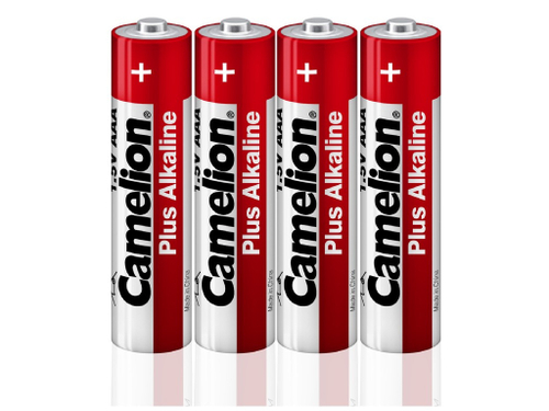 Элемент питания алкалиновый AAA/LR03 1.5В Plus Alkaline LR03-SP4 (уп.4шт) Camelion