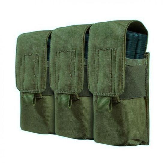 Подсумок под АК-3 закрытый (олива)