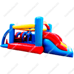 Детский надувной батут "Батутный дрифт", 5.5*2.5*2 м