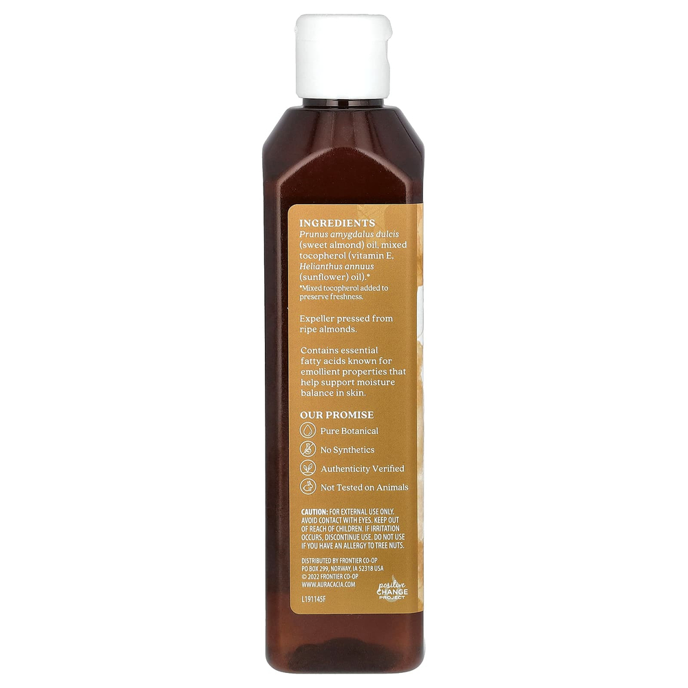 Aura Cacia, Масло для ухода за кожей, сладкий миндаль, 473 мл (16 жидк. унц.)