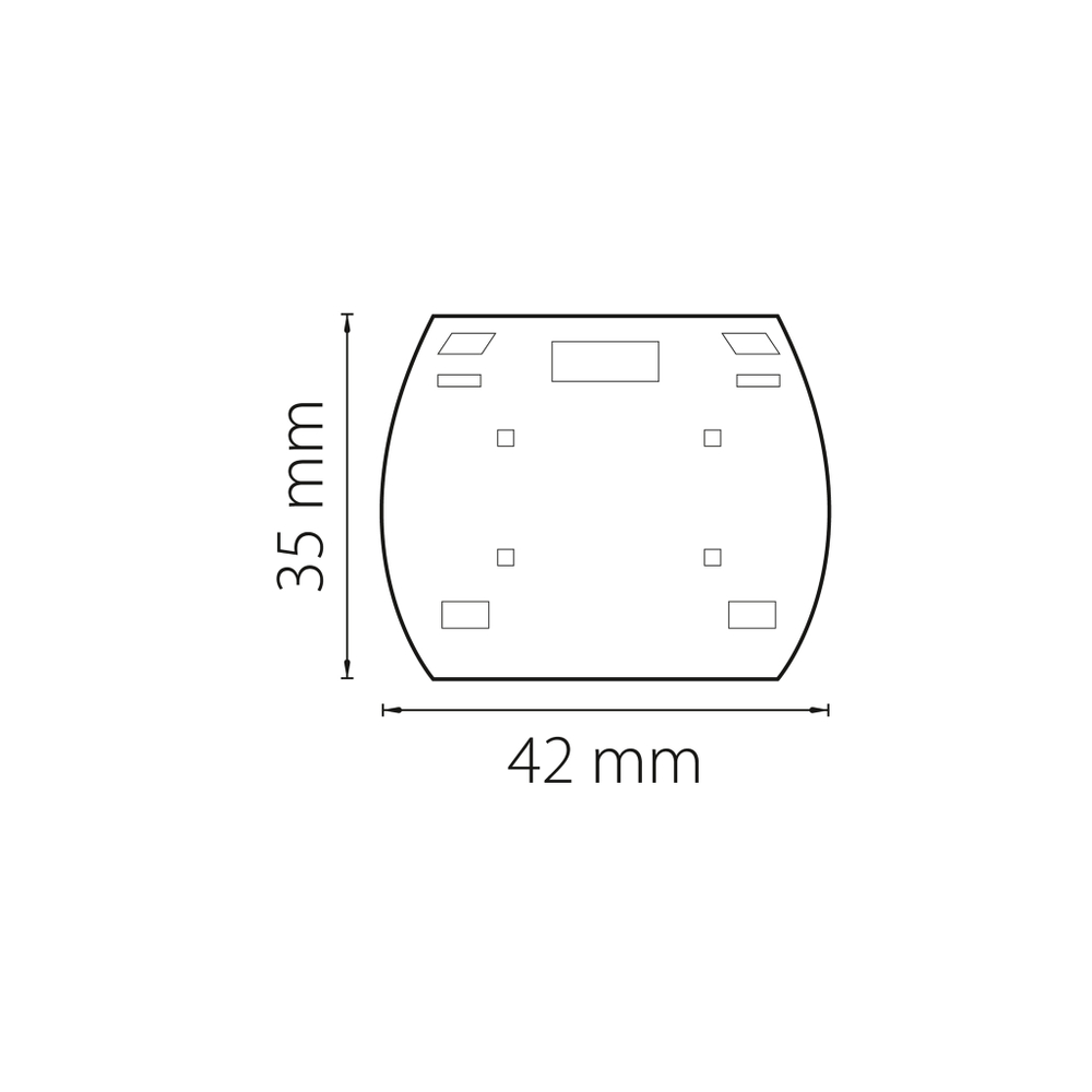 Заглушка концевая трехфазная Barra Lightstar 504169