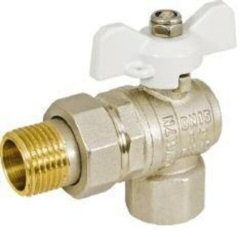 Кран шаровой УГЛ. с амер.1" (STANDARD) "TIM"